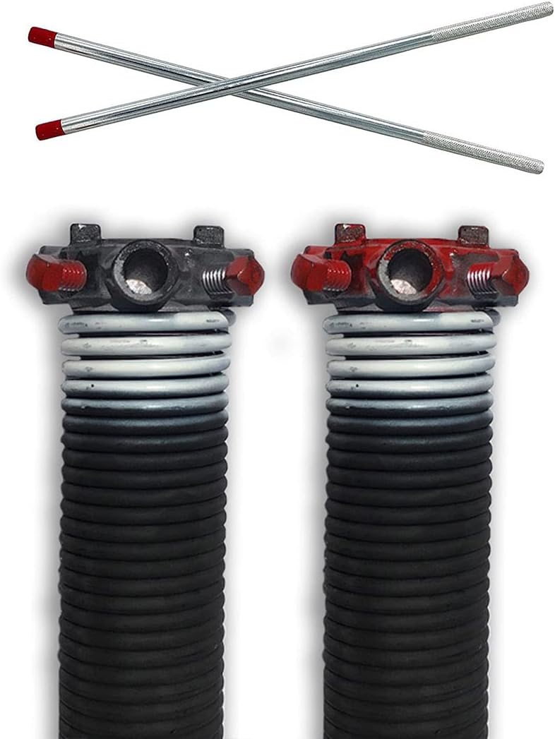 DURALIFT .218 x 2" x 26" Torsion Garage Springs (White