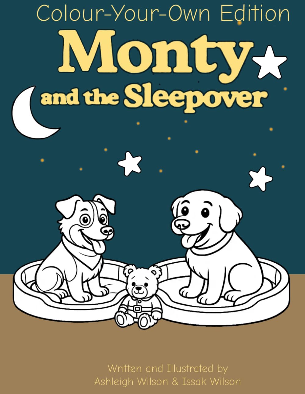 Monty and the Sleepover: Colour-your-own Edition (The Marvels of Monty)