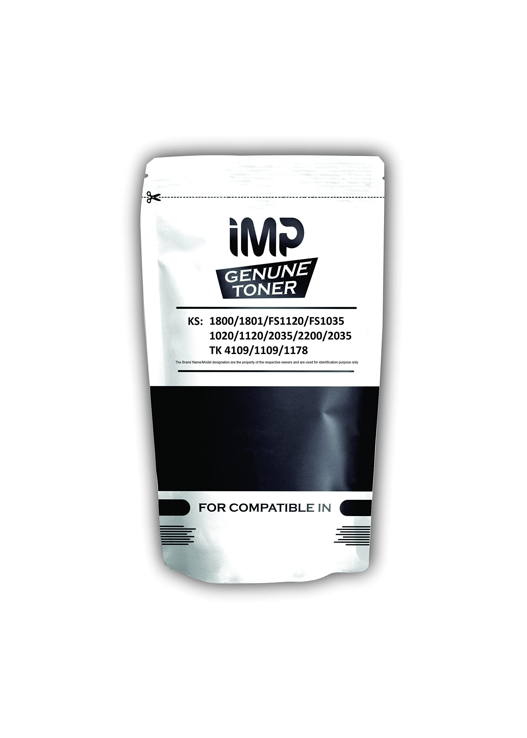 IMP Genuine TK-4109 Toner Powder for use in kyo: 1800,1801,1020,1025,1040,2540,2040,2200 (430g) Black-picture-20