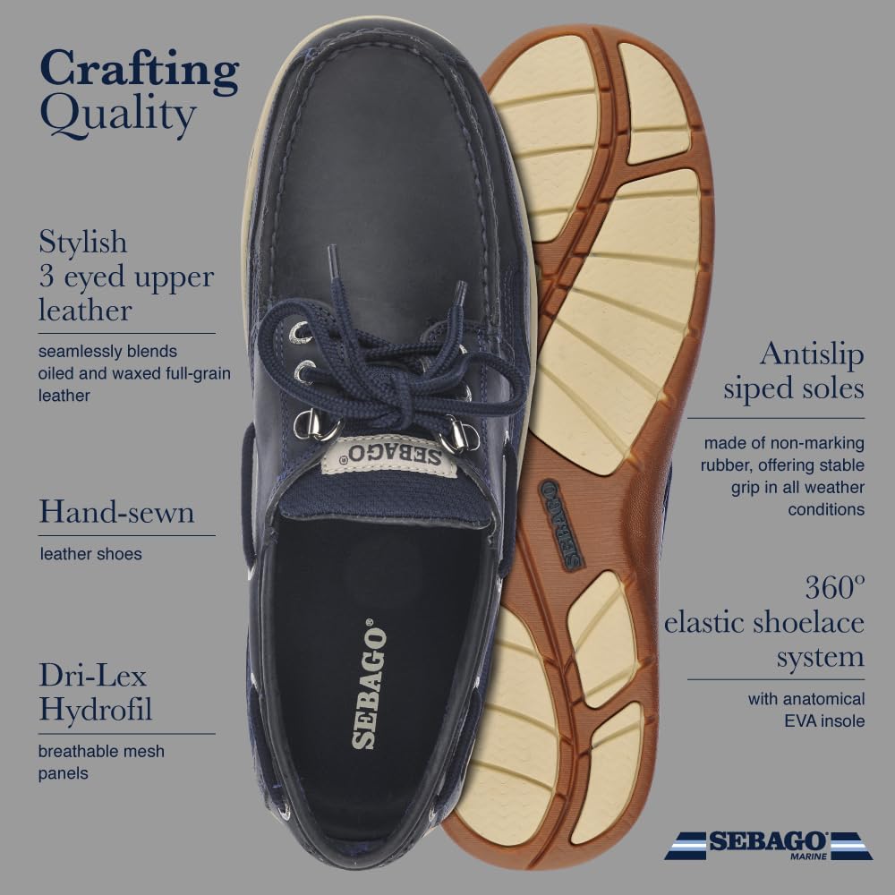 Sebago Clovehitch II FGL Waxed, Zapatos Hombre
