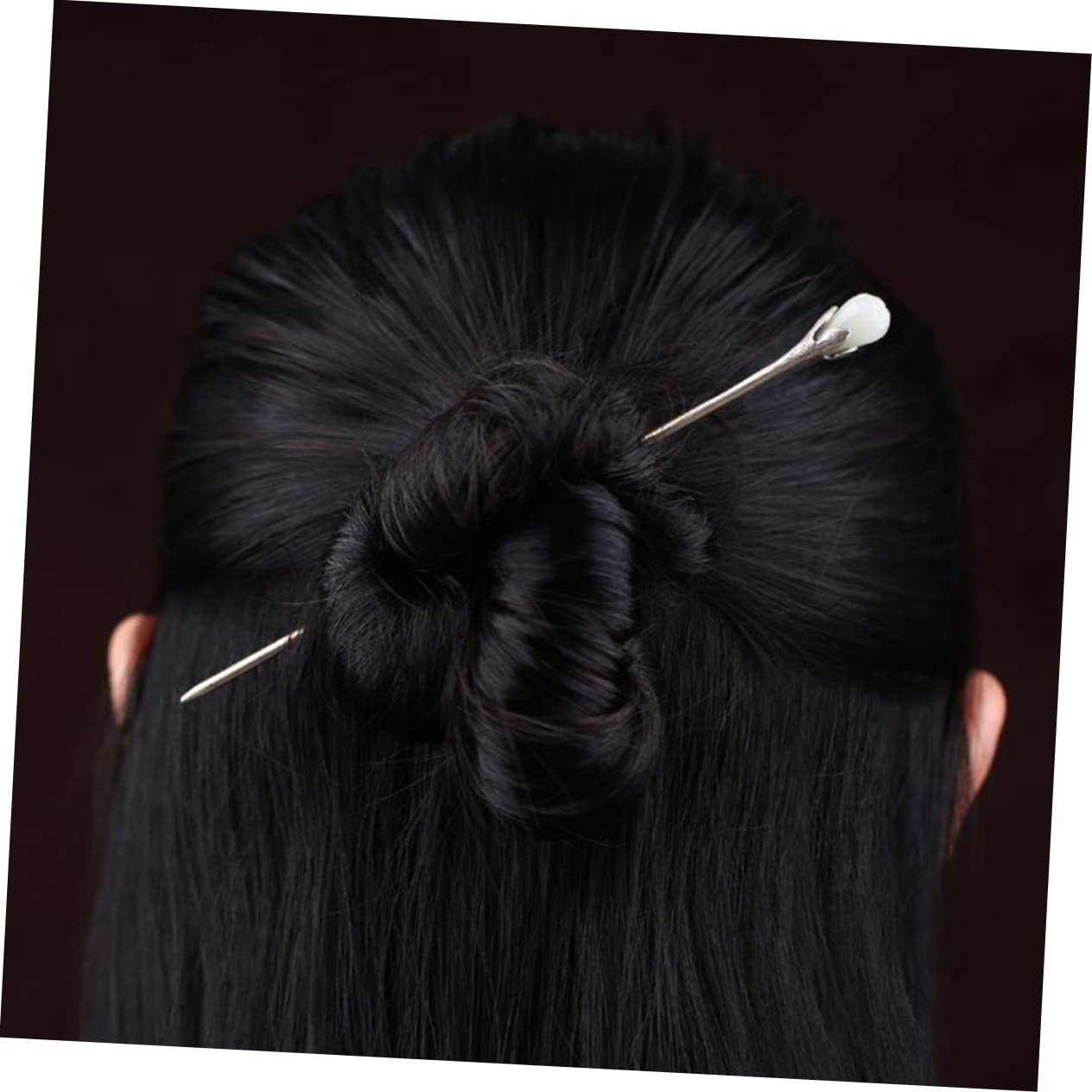 Housoutil 3 Piezas Horquilla Palillos De Pelo Para Niñas Pinzas De Pelo De Metal Palo De Pelo De Las Mujeres Pasadores De Pelo Para Niñas Aleación Jiangnan Perder Cabello