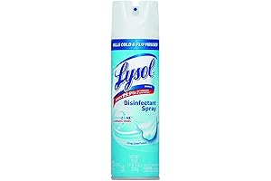 Lysol Disinfectant Spray, Crisp Linen, 19 Ounce (Pack of 12)