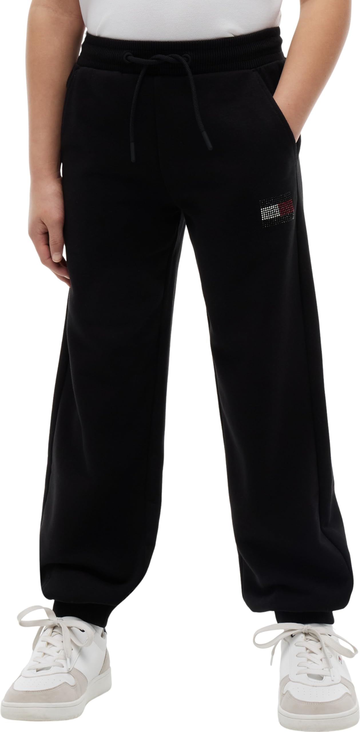 Tommy Hilfiger Pantaloni da Tuta Bambine e Ragazze