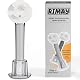 RIMAY Smile-Face Dish Wand Handle for Scrub Daddy Sponge - Soap Dispensing Cleaning Dishwand Scrub Handle Set with Holder (No Sponge Included) Product Image 1