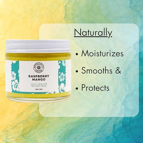 Miniatura 2 de Dayspa Body Basics Crema facial de recuperación de mango y frambuesa, hidratante ultra hidratante de día y noche, reduce los signos de