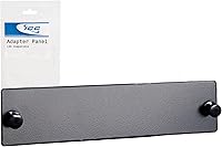 Vista 1 de ICC LGX - Panel en blanco compatible - Placa de relleno a presión para panel de conexión de fibra, cubierta antipolvo para puertos no utilizados