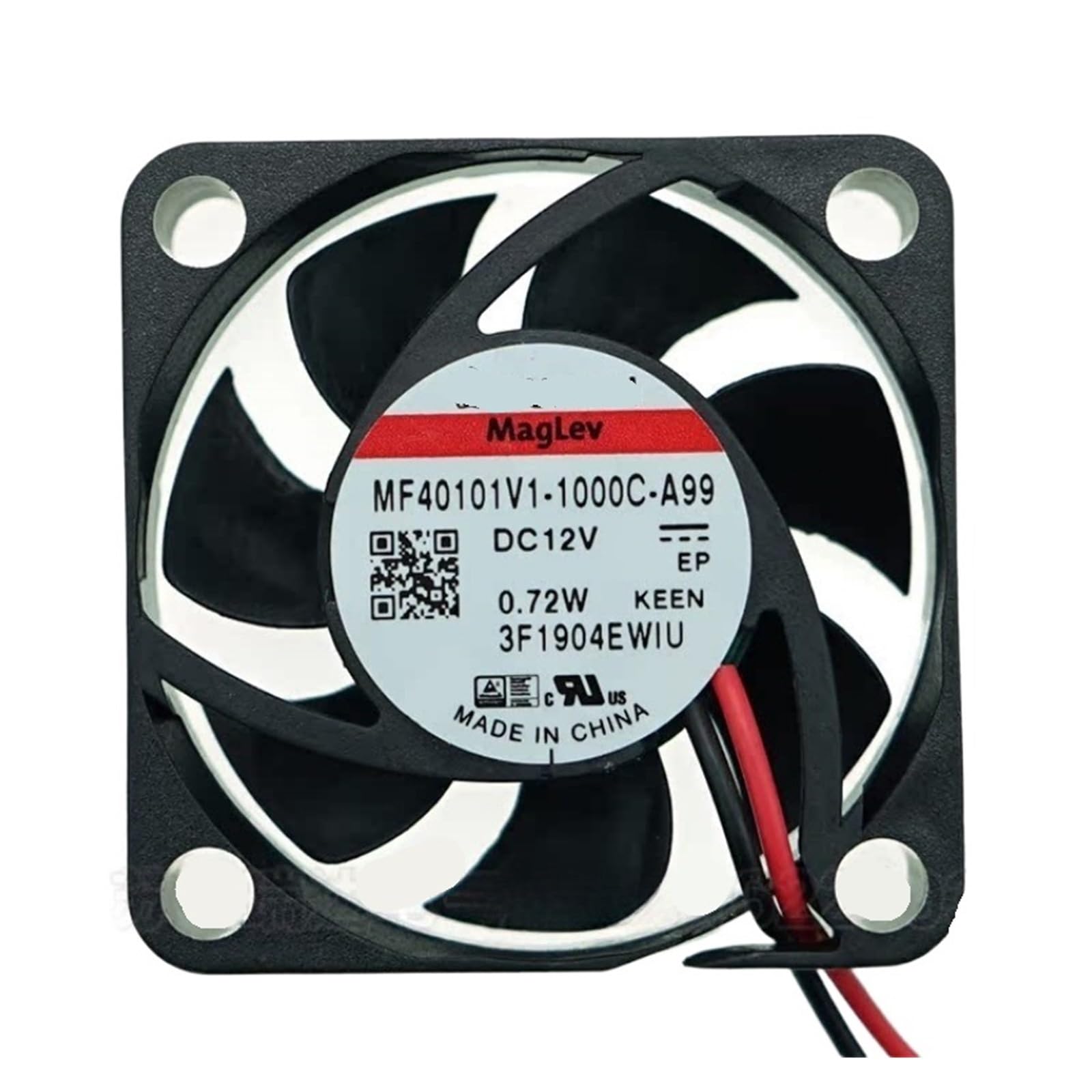 UITGVDQAT MF40101V1-1000U-A99 MF40101V1-1000U-G99 MF40101V1-1000C-A99 MF40101V1-1000C-G99 Cooling Fan 12VDC 0.72W 40x40x10mm(MF40101V1-1000C-A99)