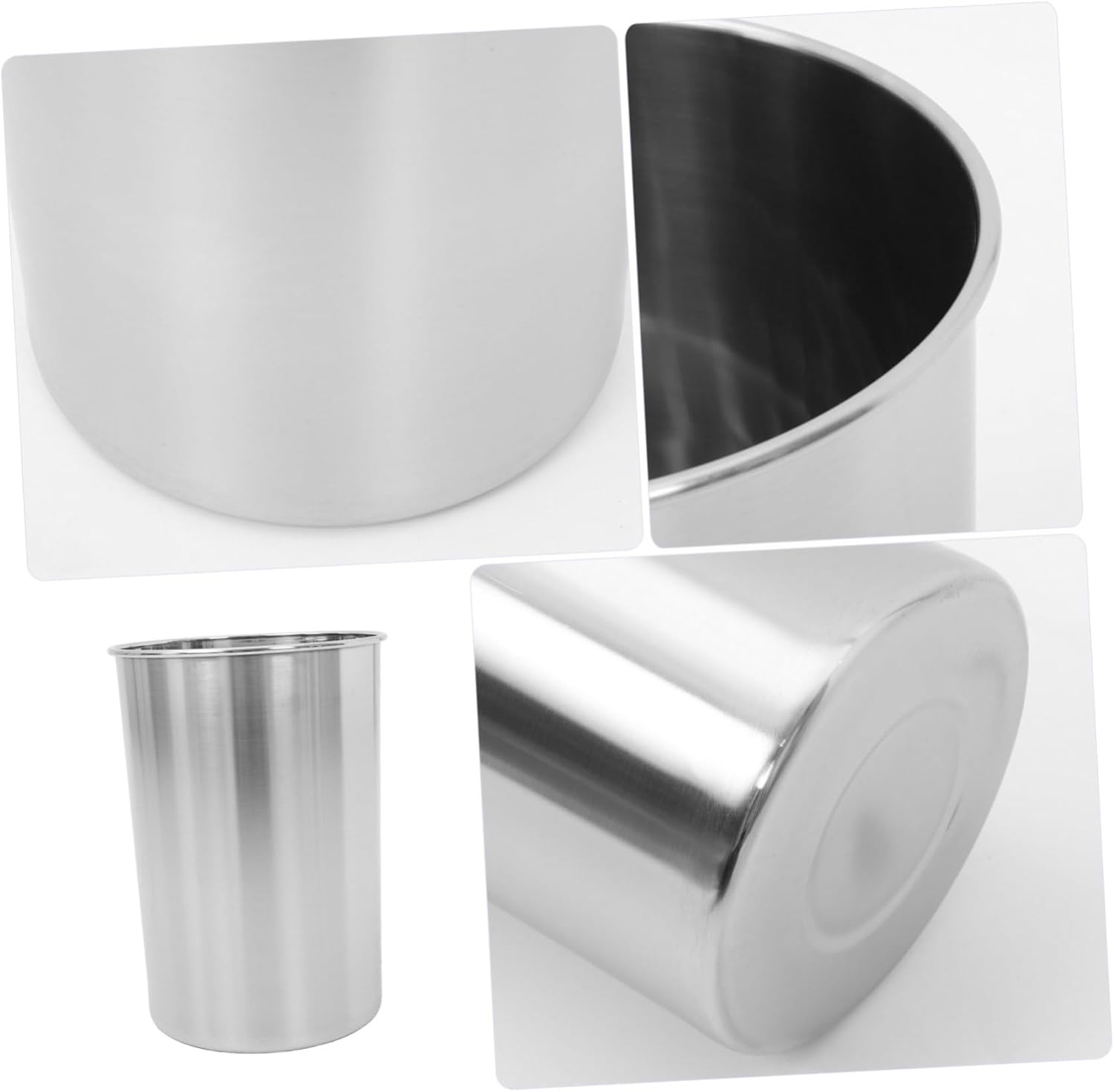 SOLUSTRE ステンレス製カウンター埋め込みゴミ箱 台面み込み型厨房垃圾桶 スペース節約設計 清潔維持 キッチン浴室オフィス対応