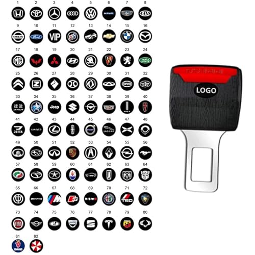 赤の多機能 シートベルトキャンセラー シートベルト 延長 バックル 車用a93 シートベルト ストッパー シートベルト キャンセラー シートベルト バックル シートベルトカバー シートベルトエクステンダー 安全ベルトアラームキャンセラーストッパー 車 シー