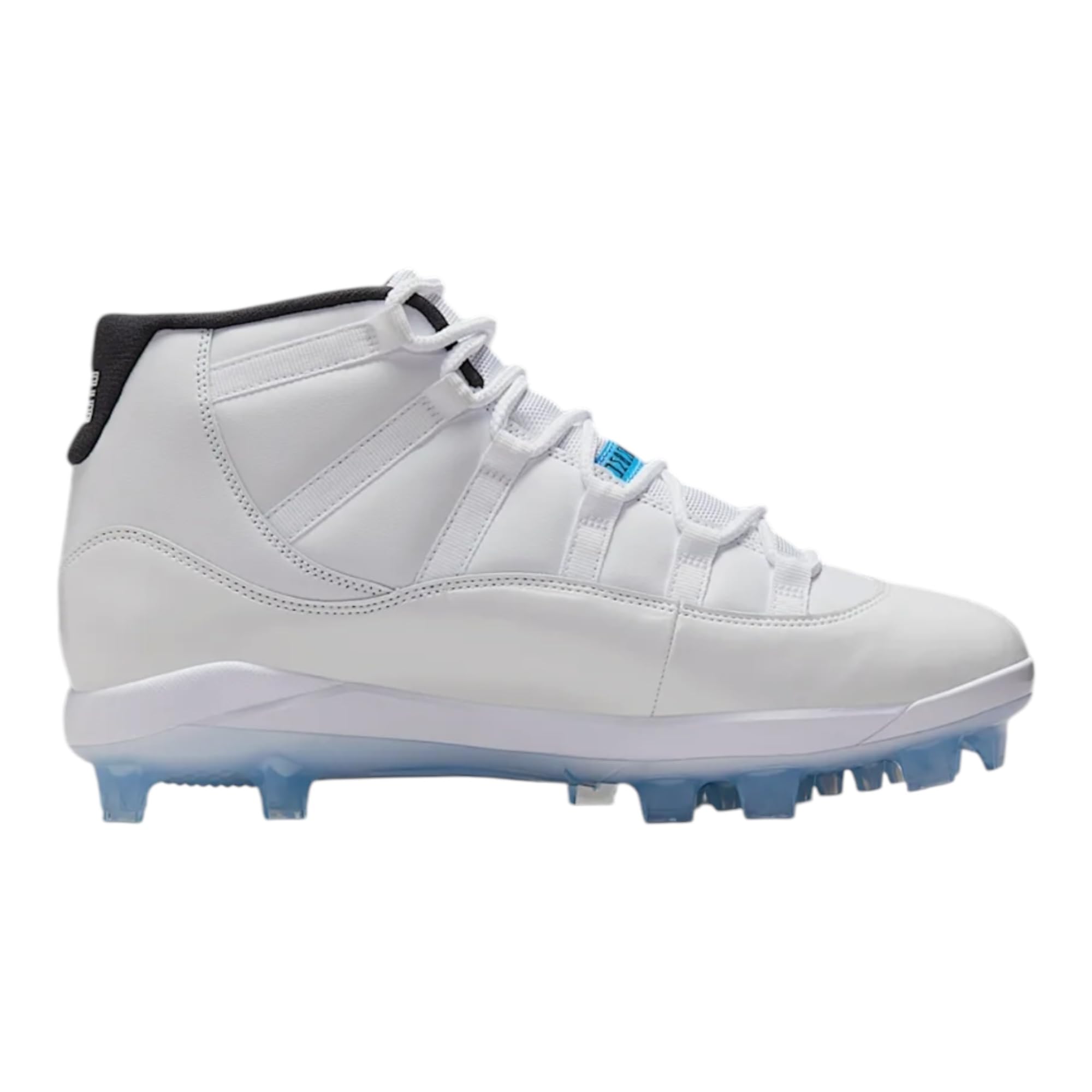 Nike Air Jordan 11 Retro MCS Baseball Cleats White/Legend Blue-Black HM7326-104 Size 14