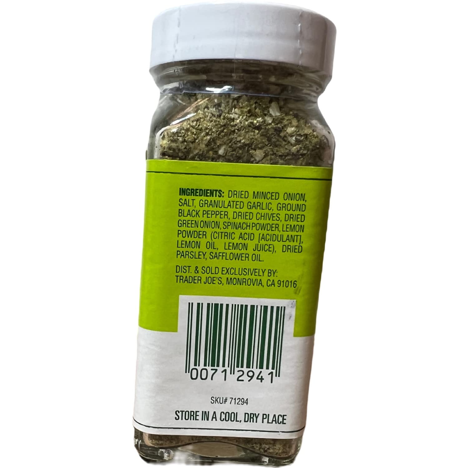 Amazon.com : Trader Joe's Green Goddess Seasoning Blend (Pack of 1) :  Grocery & Gourmet Food