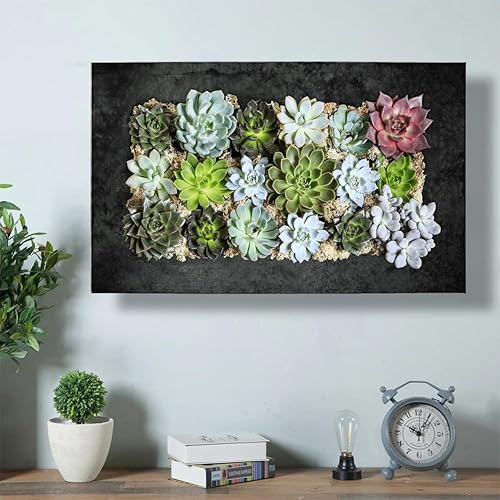 Miniatura 10 de Modern Home Living - Maceta suculenta de acero galvanizado de acero galvanizado (zinc envejecido, 16 bolsillos)