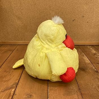 Amazon.co.jp: 昭和レトロ とり ぬいぐるみ 鳥 イエロー