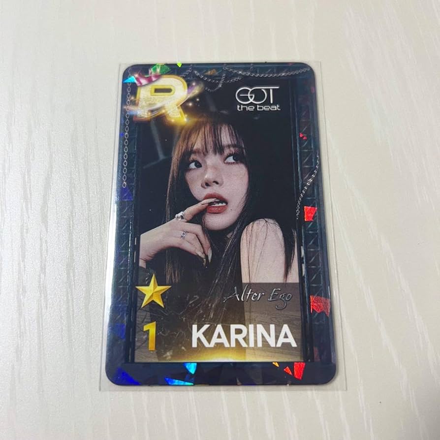 superstar aespa got the beat カリナ トレカ superstar aespa got the beat カリナ トレカ