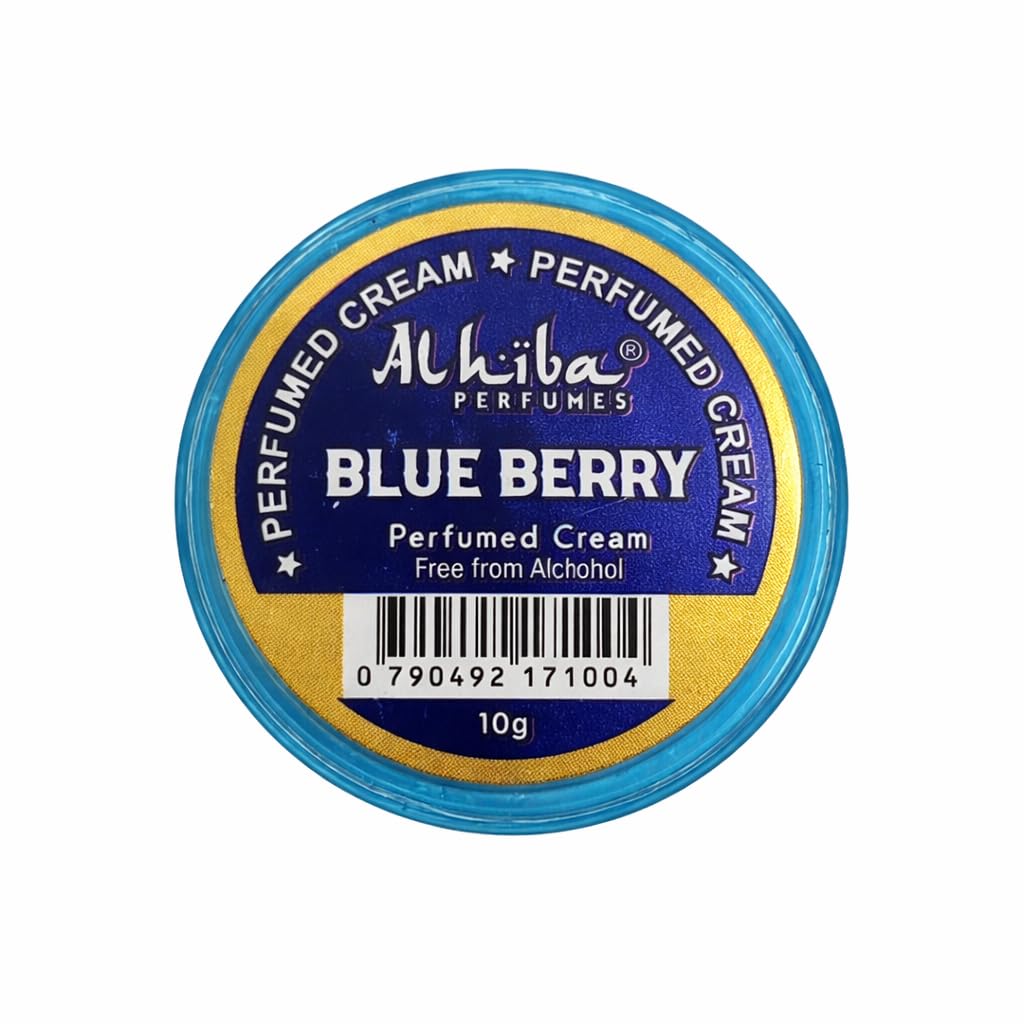 Alhiba Blue Berry Perfume Body Cream 10g-image-32