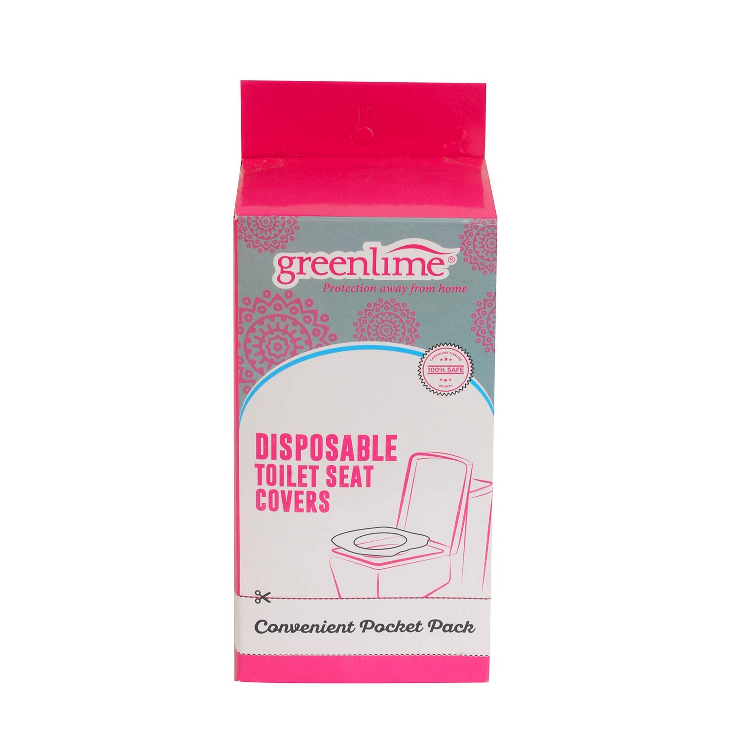 Greenlime Toilet Seat Cover avoid Direct Contact with Unhygienic Seats