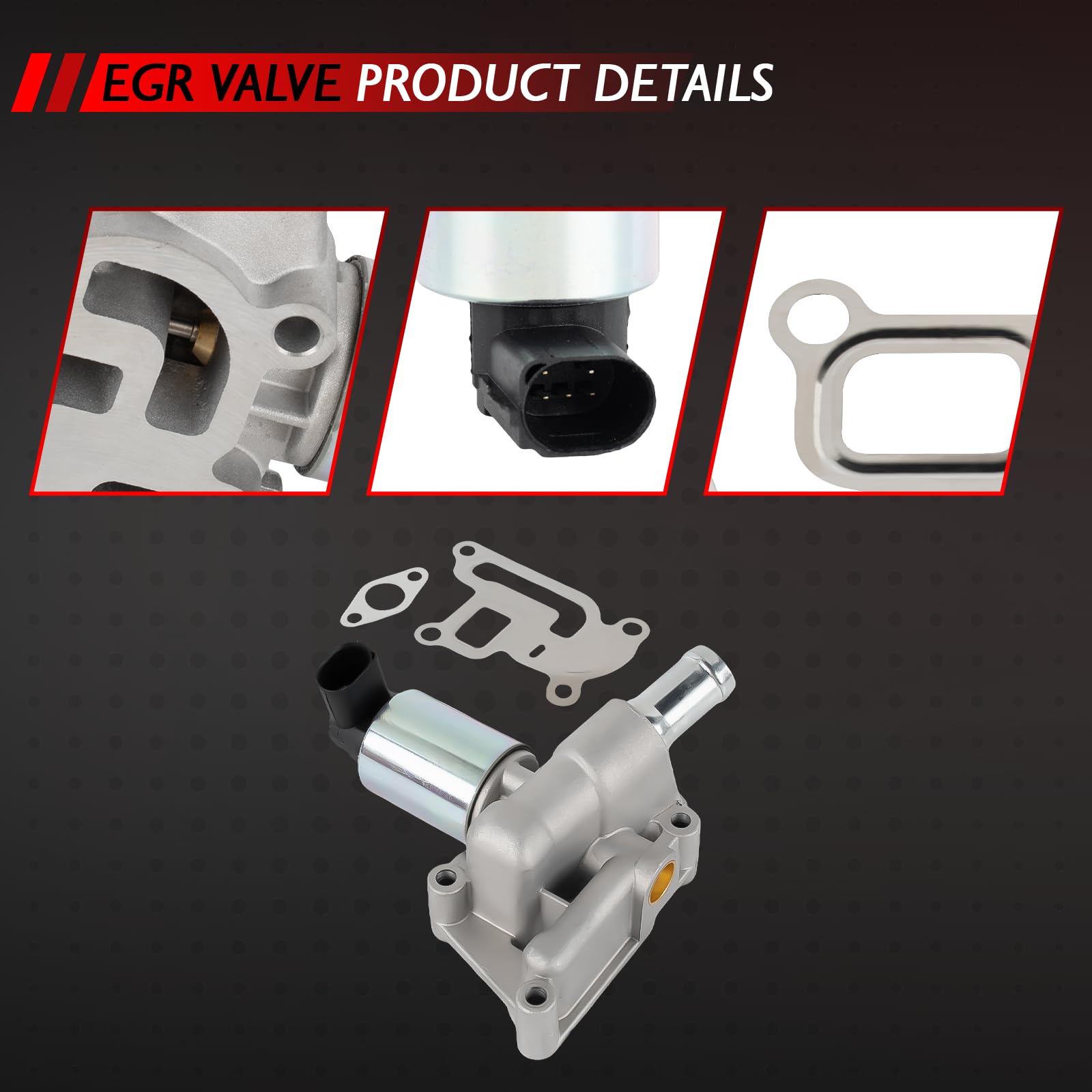 Valvola AGR di ricircolo dei gas di scarico Valvola EGR di ricambio per Astra Corsa 1.0 1.2 1.4 Tigra Agila Accessori auto Codice 5851057 05851057 55556720 055556720