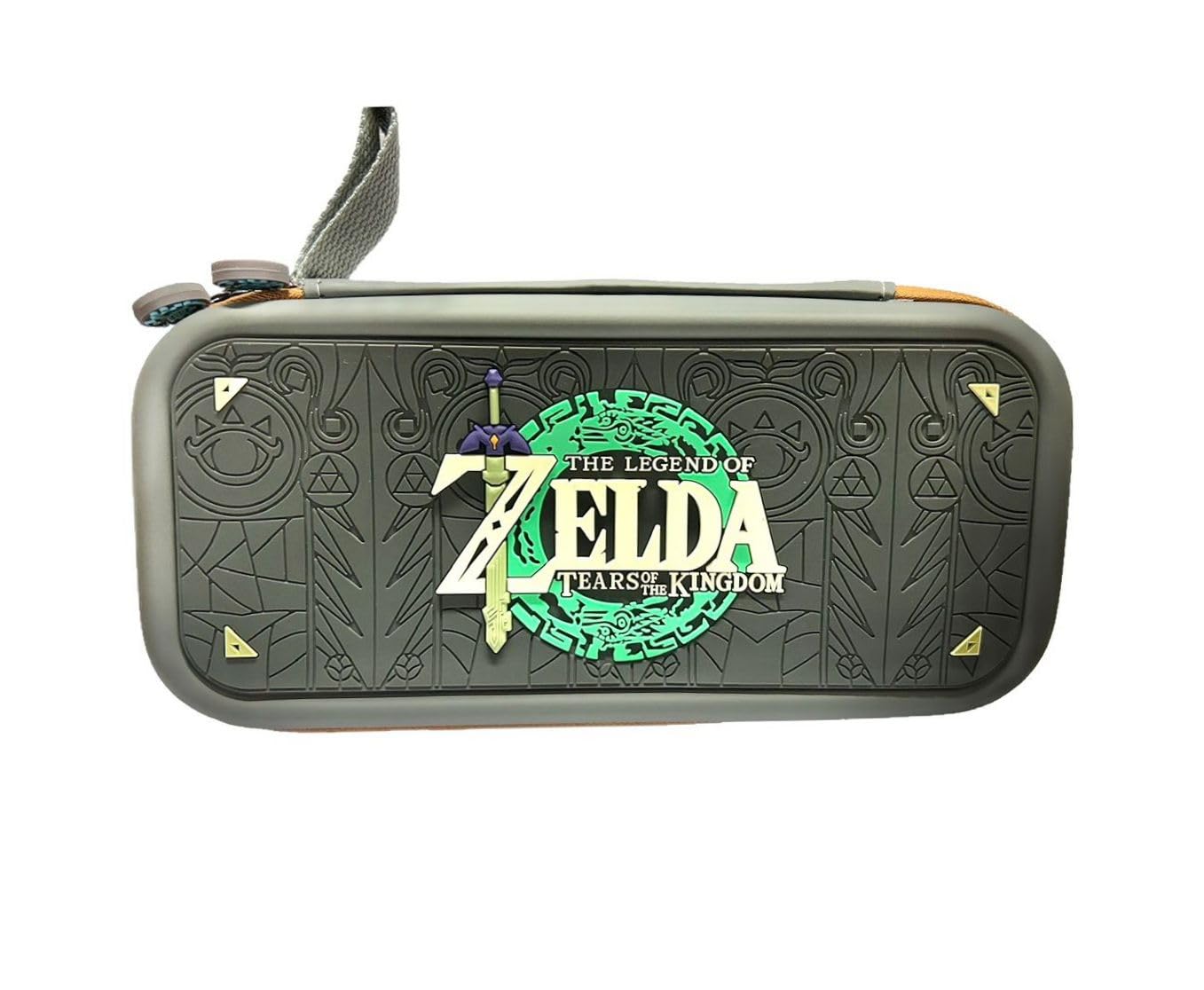 Travel Case for Switch Storage Pouch Portable Carry Case Bag Protective Hard Shell Compatible for Switch OLED/All Switch Console with Game Card Slots (Switch Accessories) (Zelda kindom)