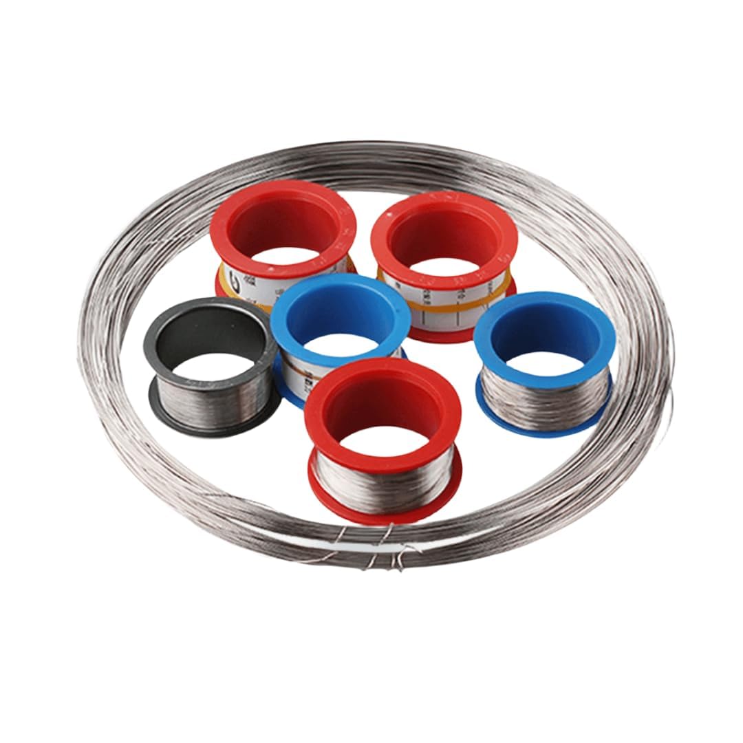 1 electrodo de termopar de tungsteno-renio, alambre de aleación W-Re, 0,5 mm de diámetro, WRe5-WRe26 y WRe39-WRe25(200mm Length+W95Re5 -W74Re26)