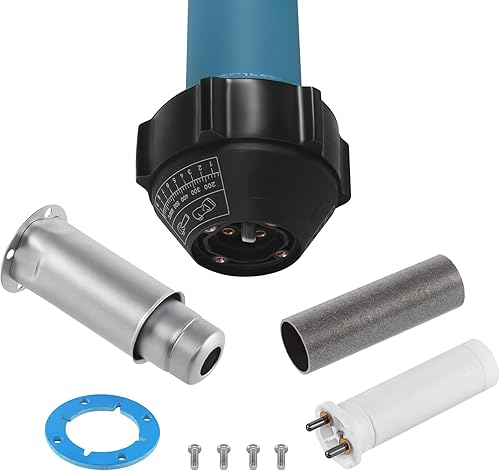 Miniatura 7 de Pistola de calefacción de soldador de aire caliente de 1600 W 110 V, pistola de soldadura de plástico de antorcha de aire caliente de mano para kit