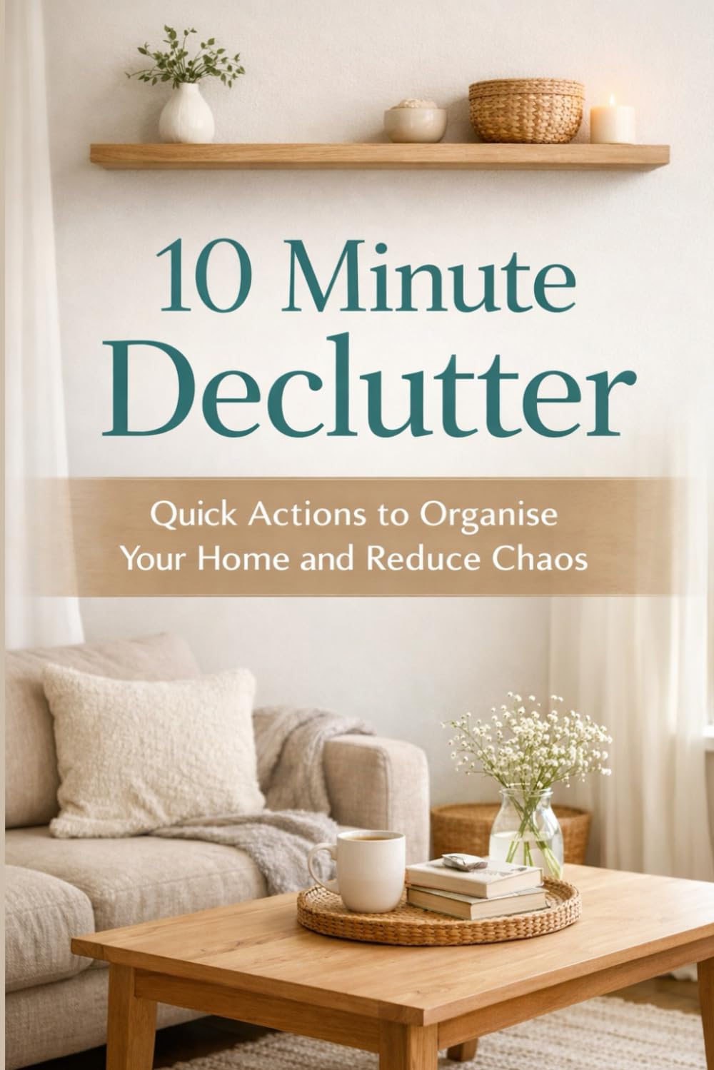 10 Minute Declutter: Simple Daily Routines to Organise Your Home, Reduce Clutter, and Create a Calm Space