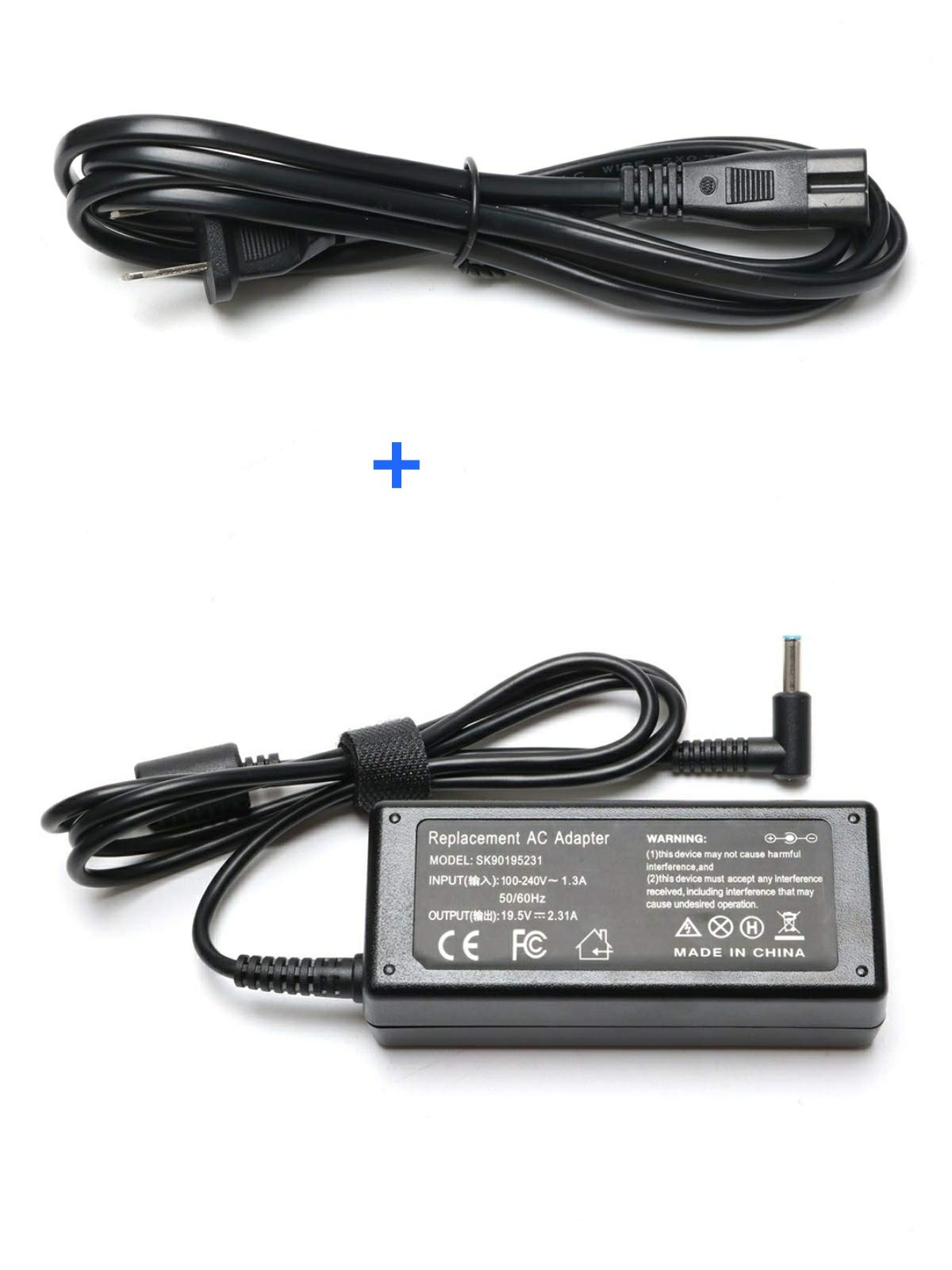 Vanzer 45W Ac Adapter Charger for HP EliteBook Folio 1040 G1, Split 13 x2 13-g110dx 13-m010dx,Chromebook 14-x Series 14-x013dx HSTNN-DA40, Spectre x360 X 2 13 15Series, Pavilion Envy x360 M6