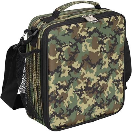 Pardick Camouflage Themed Boys Lunch Bag