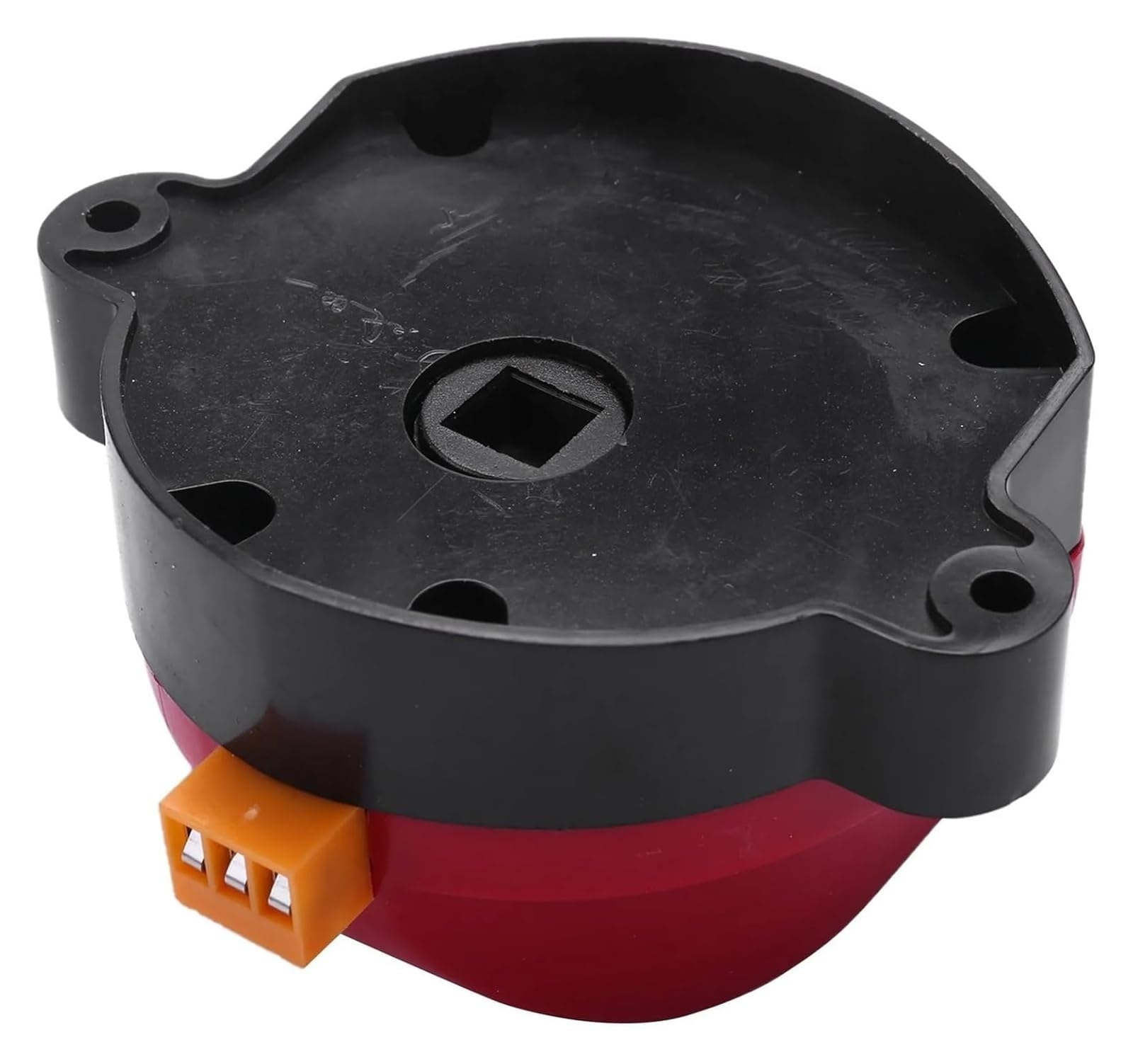 Gkirqvpe One Color Wind Valve Driver, Motorized 220V Wind Valve Driver For Air Damper Valve And Ventilation Pipe 1Nm Red 88Mm