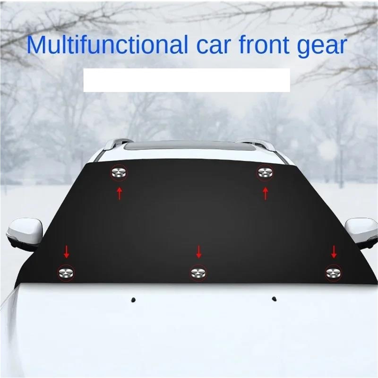 Copinverno Ertura per Parabrezza Auto Scudo Magnetico per Neve per Auto, Protezione e Copertura Ispessita dal Sole