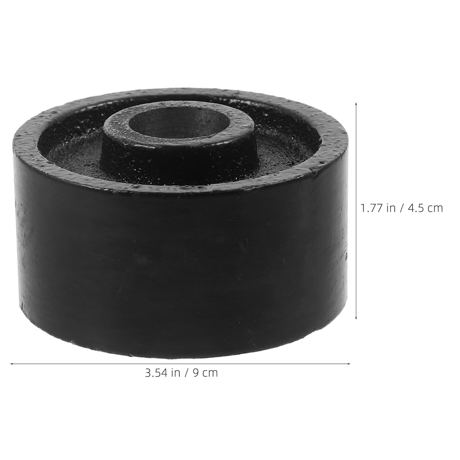 BETOOKY 3 Sztuki Metalowe Przednie Koła Do Podnośnika Hydraulicznego Zamienne Wysokowytrzymałe Łatwe Do Montażu Dla Podnośników Tonowych Z Luźnikiem Zwiększone Stabilności