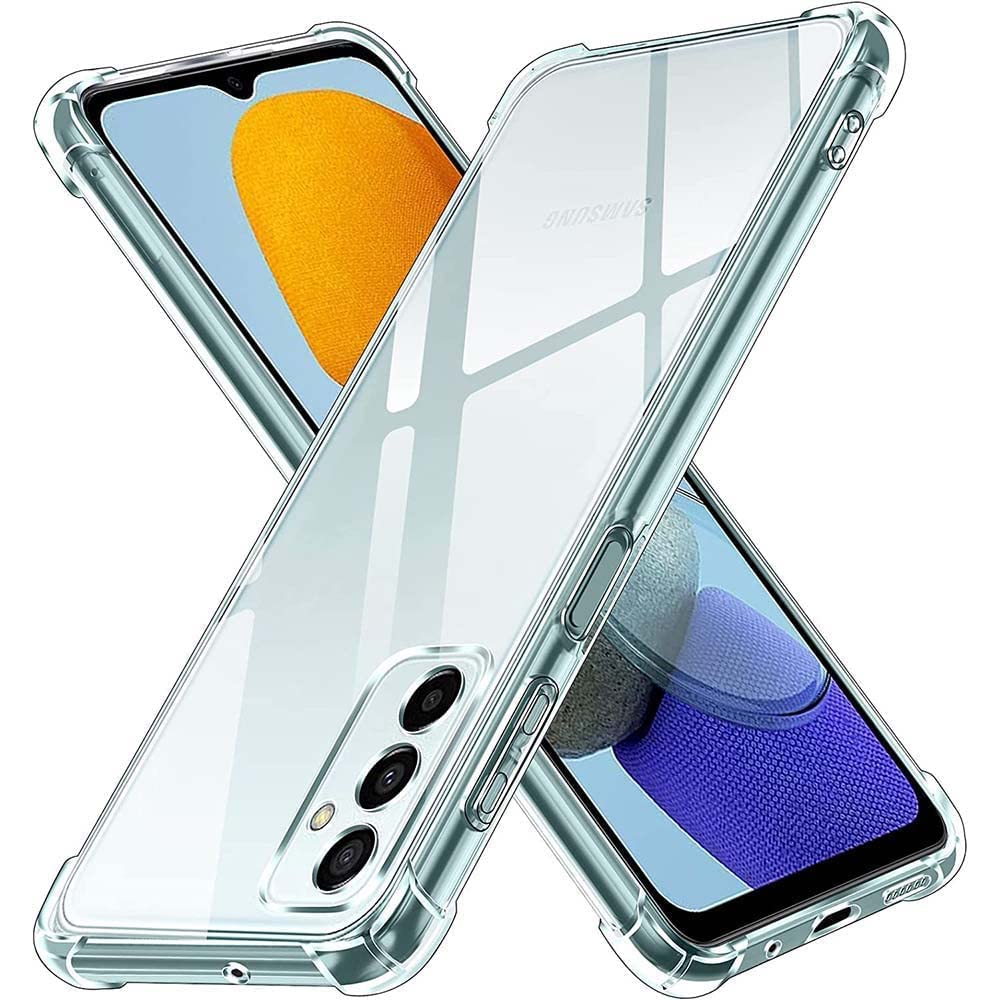 Glasgow Back Cover Case Flexible for [ Samsung Galaxy M14 4G ] (Silicone | Bumper TPU) - Transparent (B0DGQKH589) Amazon Price History, Amazon Price Tracker