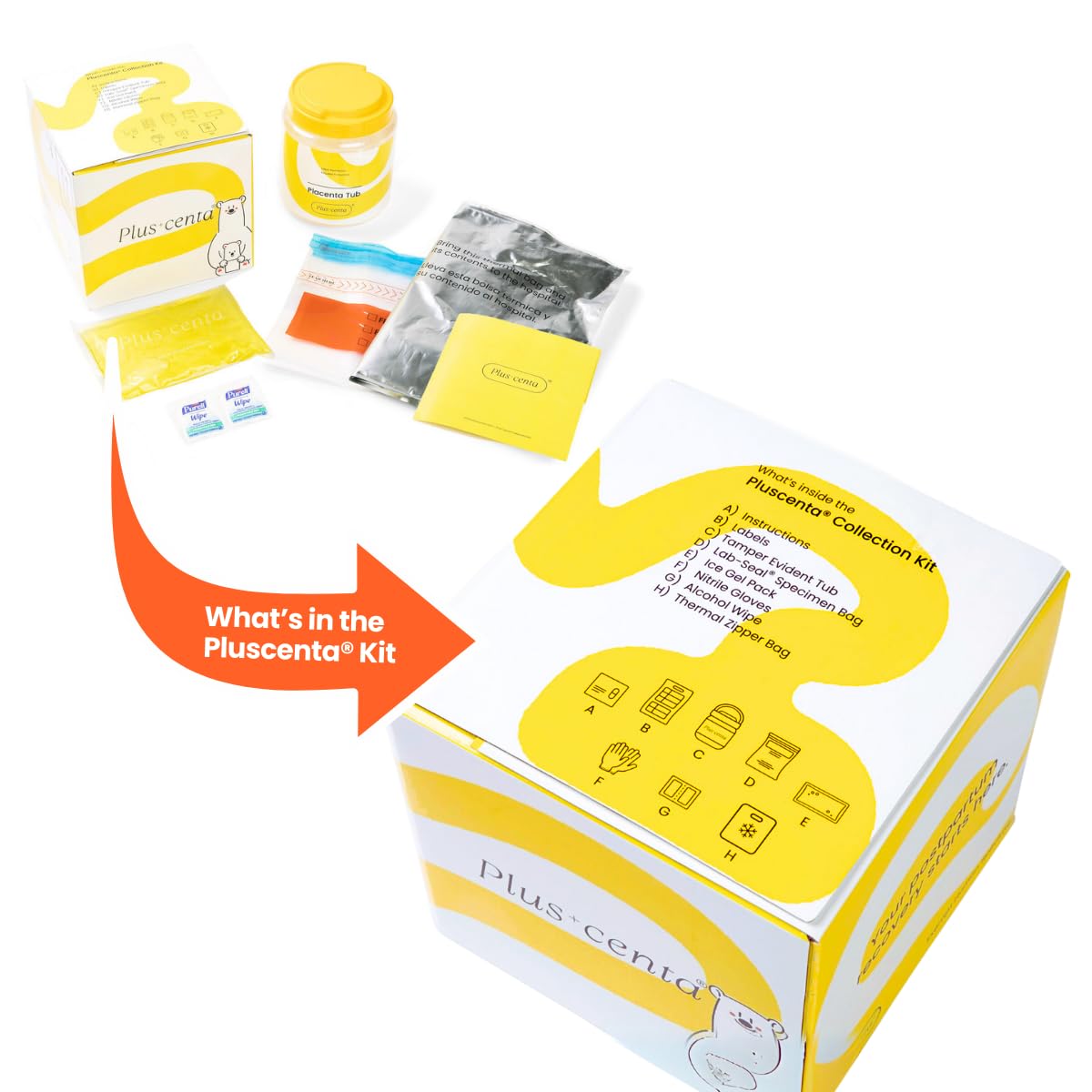 Placenta Encapsulation Kit for Postpartum Recovery; Placenta Encapsulation Set with Your Own Placenta Pills, 2 Bottles; HSA/FSA Eligible (Read Details Below)