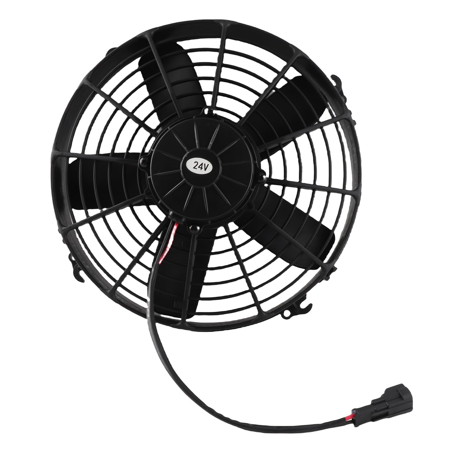 Fyearfly Ventola di ricambio a 5 pale da 330 mm, 24 V, 160 W, per autobus, camion, condizionatore d'aria