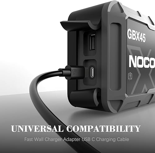 Miniatura 6 de Cargador de 5 V compatible con NOCO Boost X GBX45 GBX55 GBX75 GBX155 Sport Battery Jump Starter Cable de alimentación de arranque, adaptador ACDC