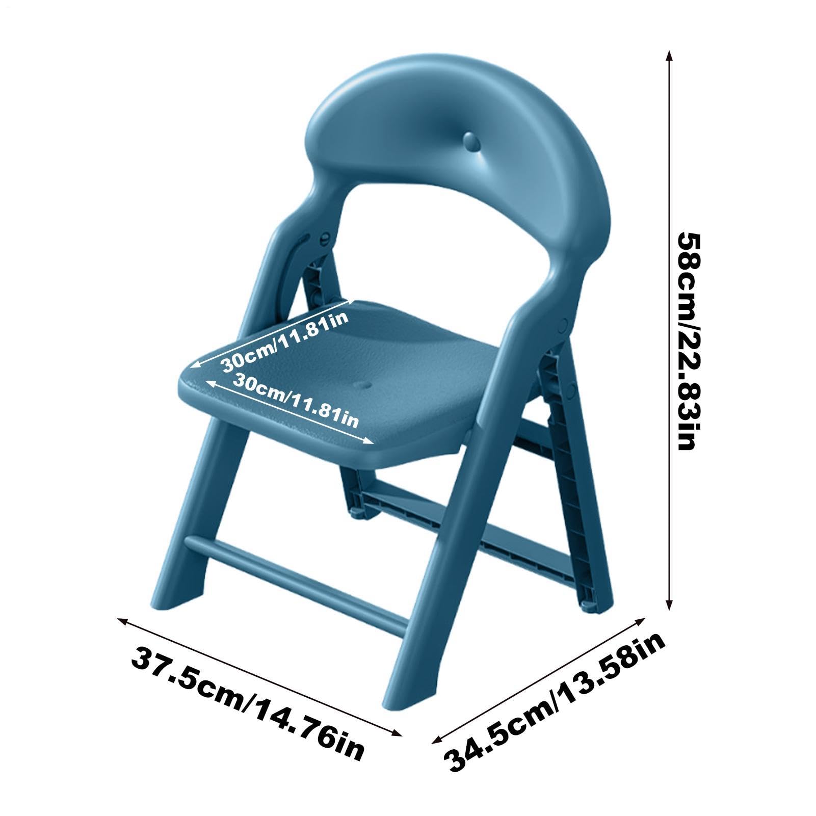 Składane krzesełko dziecięce Ergonomiczne Antypoślizgowe Przenośne