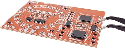 Miniatura 6 de Gikfun DIY SMD SMT Soldadura Práctica Soldadura Habilidad Entrenamiento Junta NE555 CD4017 Agua que fluye Led DIY Kit EK1885