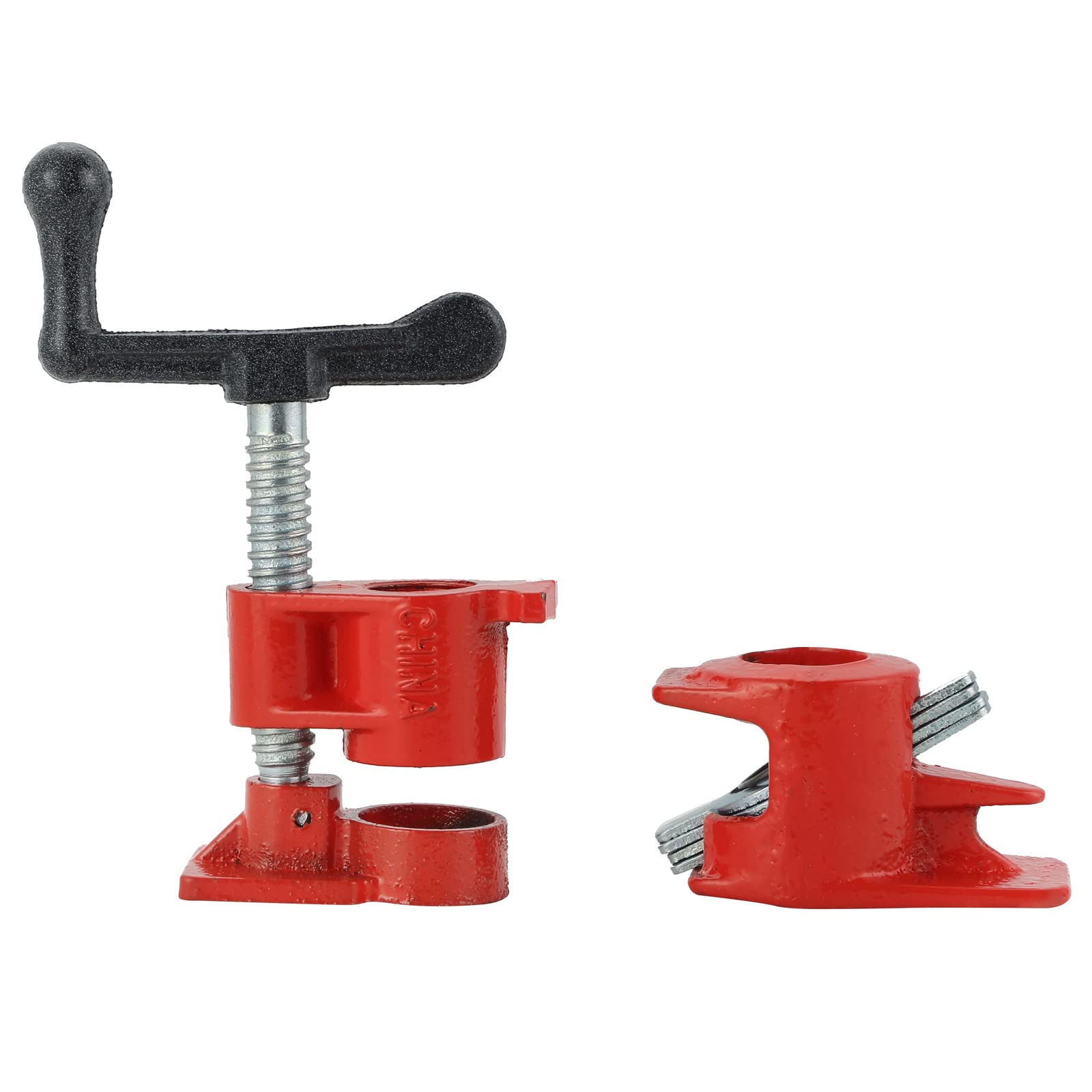 Buy ATPEAM Wood Gluing Pipe Clamp Set 1 Pack Heavy Duty Cast Iron