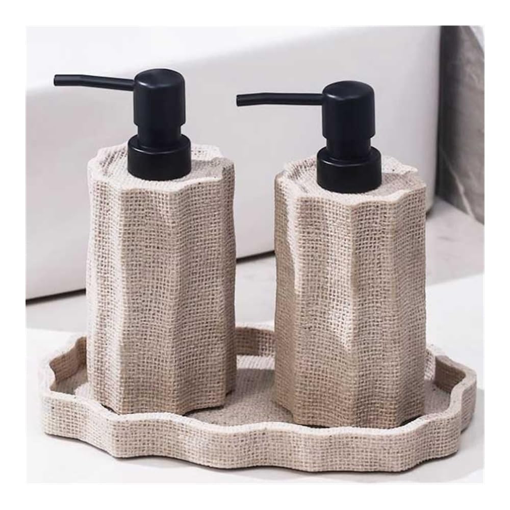 Seifenspender, 400 ml Haushaltsseifenspender für Küche und Bad zur Abgabe von Waschmittel, Handseife, Duschgel, Waschmittel mit Pumpe, Seife