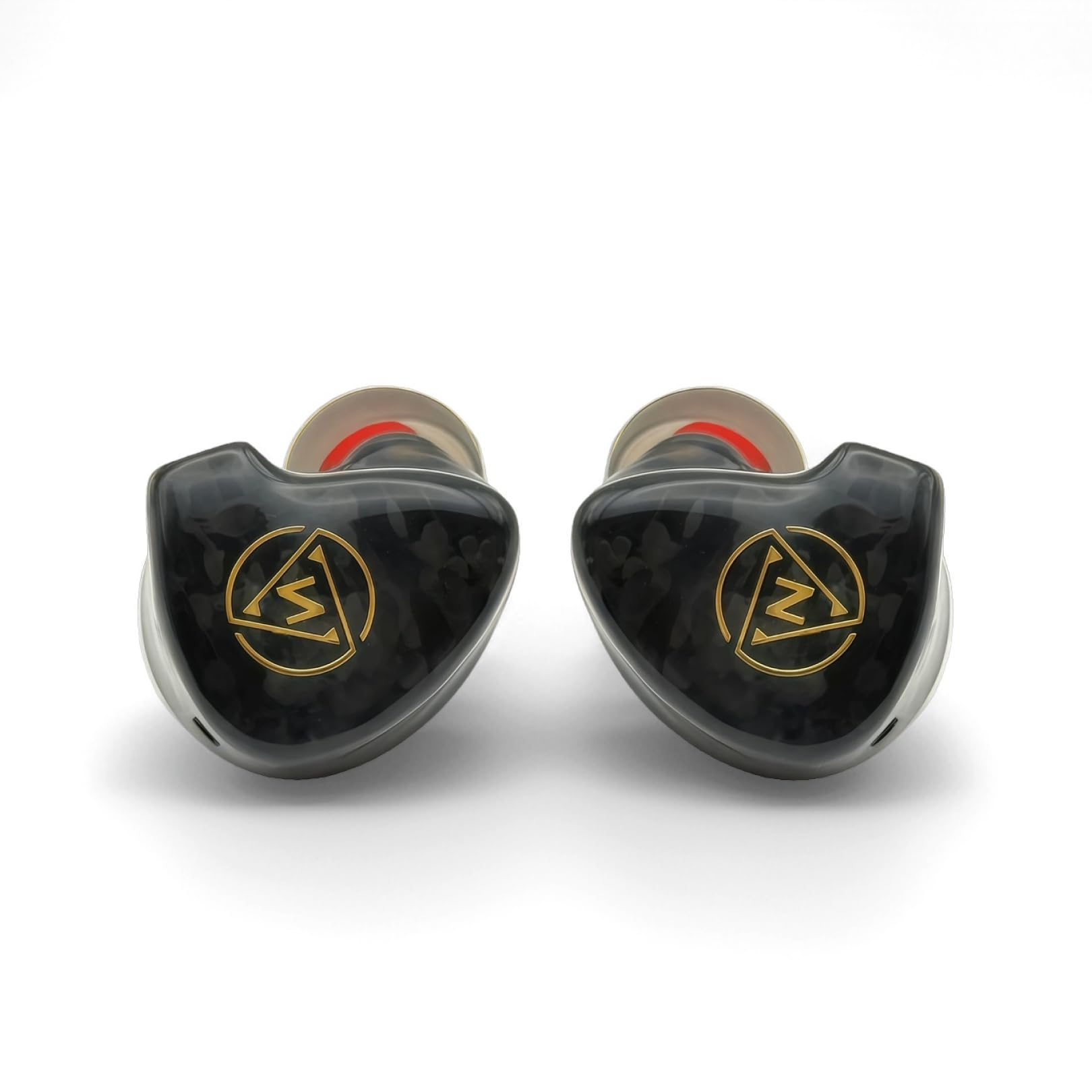 26-Driver Wired IEM in Ear Monitor with 10 Knowles + 2 Sonion BA + 8mm Dynamic, High-Transparency Resin, 0.78mm/mmcx, Flagship Full-Spectrum: HD Resolution, Deep Bass, Black (4.4 mm/mmcx)