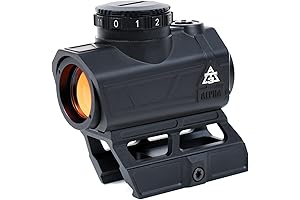 Alpha 2 MOA Red Dot Sight with Shake Awake - Absolute and...