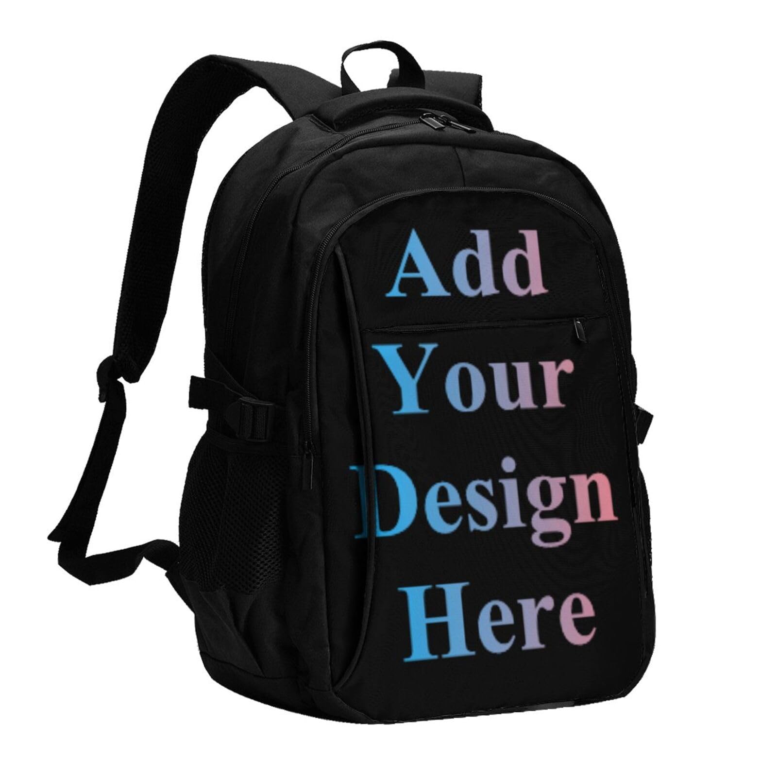 Sac à dos personnalisé pour femmes hommes, cartable personnalisé pour ordinateur portable sac à dos décontracté voyage sac à dos sac à dos randonnée travail affaires sac à dos sac à bandoulière