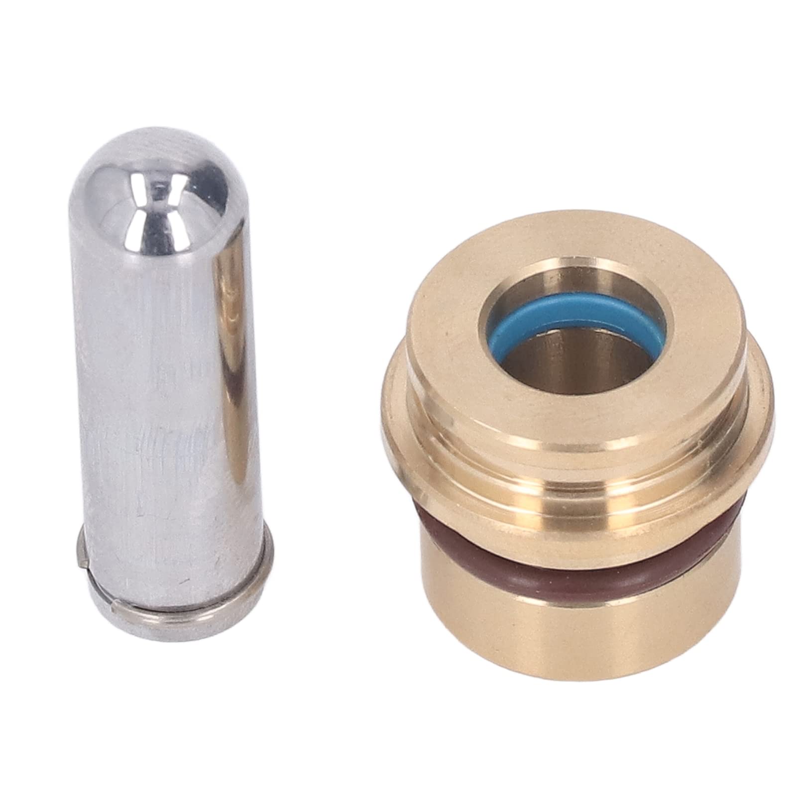 4 szt. Uchwyt joysticka Głowica przycisku Gumowa uszczelka Metalowy popychacz Przycisk Części zamienne do koparki Sany 60 Yuchai 60 Mosiądz Stal stopowa Trwała konstrukcja