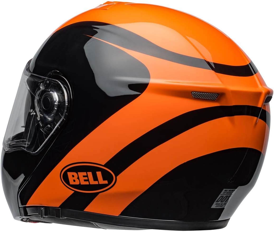 Bell SRT Modular Helmet (Gloss Velo Black/Orange - Small)