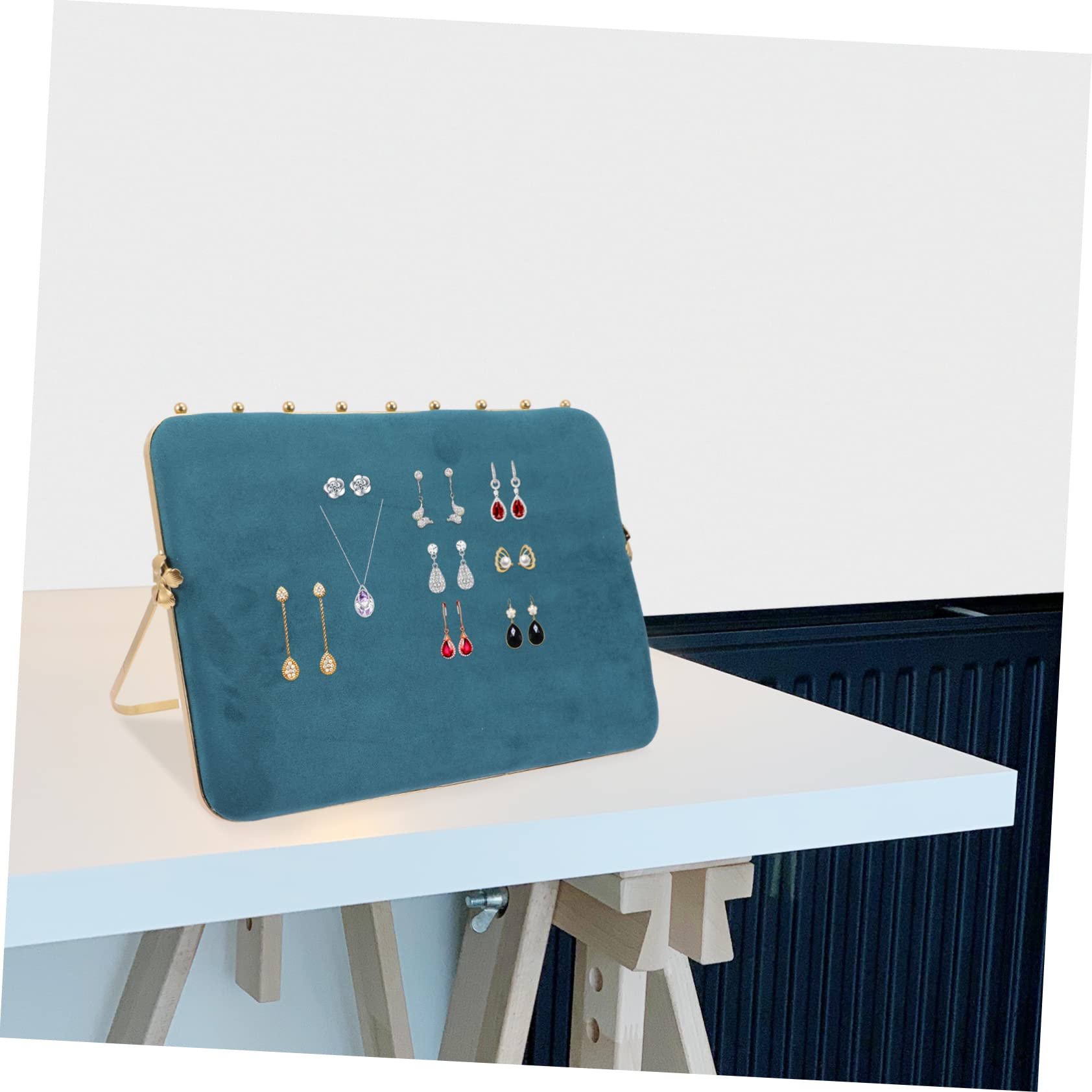 BESPORTBLE Joyería Escandinavo para Pendientes y Collares Exhibidor de Accesorios y Funcional para Almacenamiento de Organizador de Pendientes y Collares