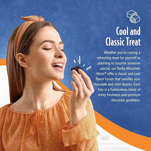 Miniatura 5 de Rocky Mountain - Caja de regalo surtida de chocolates de menta  Leche cremosa y chocolate negro decadente con menta  Delicia para los amantes del