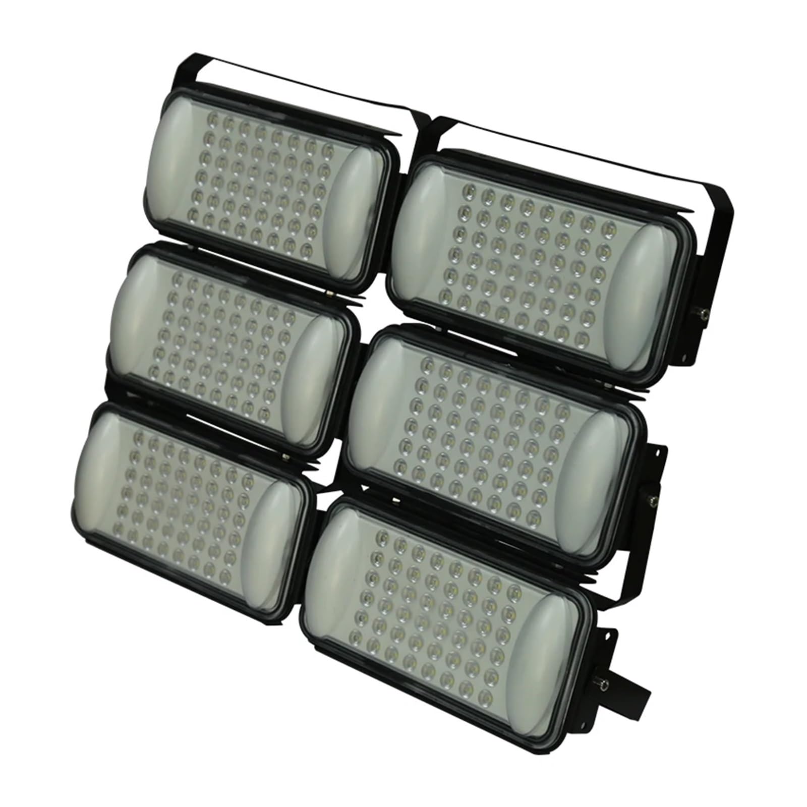 Reflektor LED 50W 100W150W 200W 300W SMD3030 oświetlenie zewnętrzne AC85-265V IP67 CE do kwadratowego ogrodu kinkiet garażowy Lucky (Color : 200W, Size : Warm White)