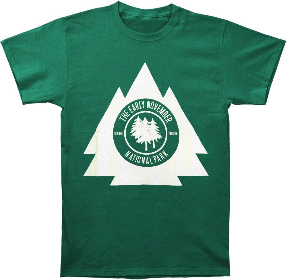 Early November Men's National Park T-Shirt X-Large Green
