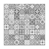 Plaque De Protection Verre Trempé 80x80cm Carrelage Mosaïque - Protection Cuisine Murando Décorative Et Fonctionnelle