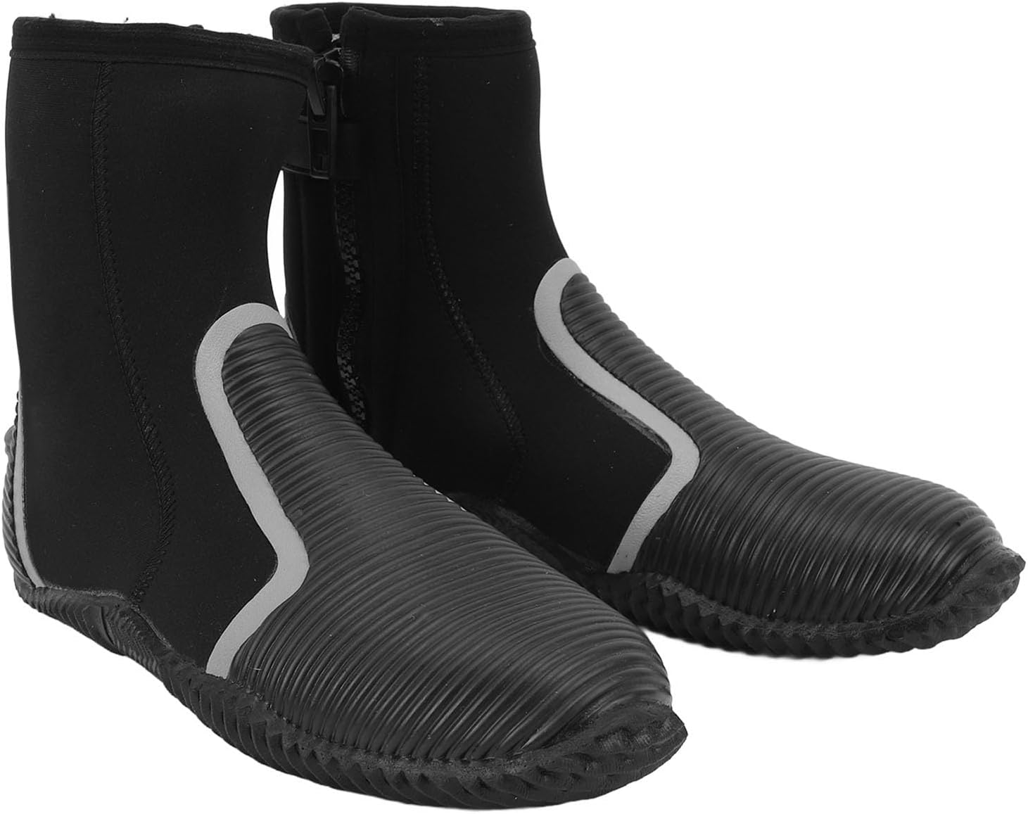 Diving Boots 5mm Thickened Neoprene, Warm, Non Slip Sole Water Booties for Snorkeling, Swimming, Surfing - Cold Guard, Durable Comfort, Outdoor Water Sports