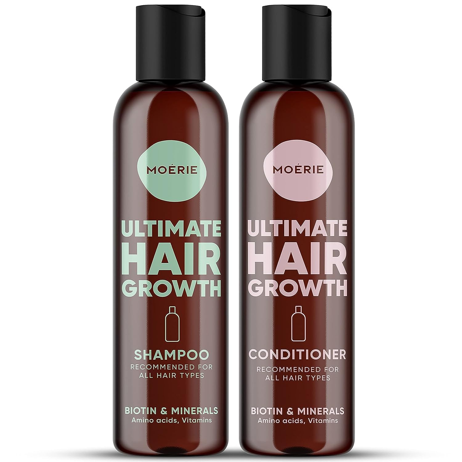 ZATRIKAS Volumizing Shampoo and Conditioner for Hair Loss - Thickening Products with Ingredients of Natural Origin - Over 100 Active Ingredients for Thick, Long, Luscious Hair, 2 X 8.45 Fl Oz